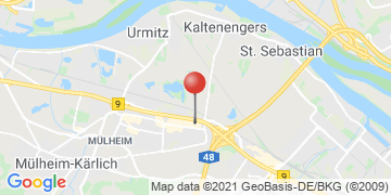 Wegbeschreibung - Google Maps anzeigen