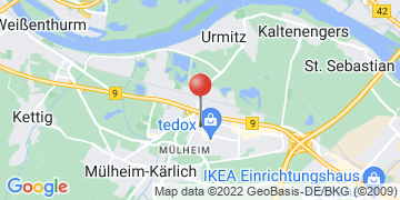 Wegbeschreibung - Google Maps anzeigen