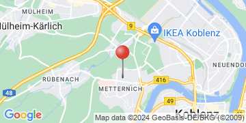 Wegbeschreibung - Google Maps anzeigen